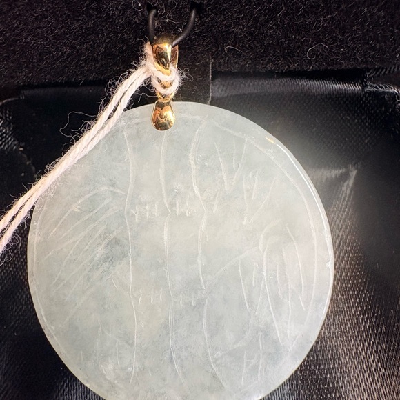 Vintage Guardian  Panda Pendant w 14Kt Bail - Picture 2 of 4